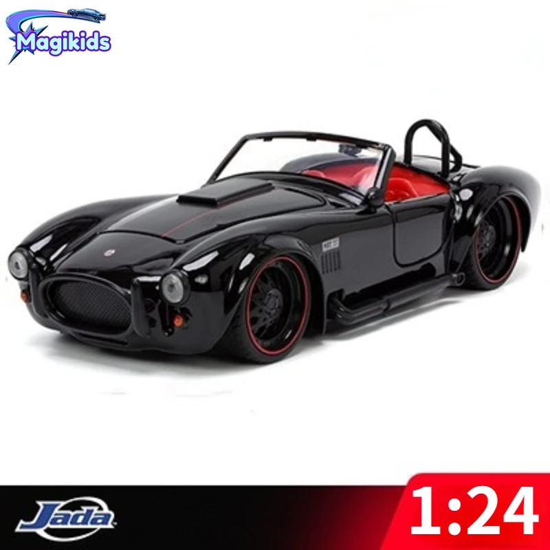 Jada 1:24 1965 Shelby 427 COBRA S/C Diecast Metal Model Car Alloy Toy Car For - £13.84 GBP+