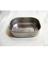 Vintage Stainless Steel Camping Container Made in Korea 17-c - $24.74