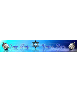  Web Banner Blue Chanukkah Custom Designed  75a - £5.59 GBP