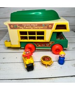 Vintage Fisher-Price Play Family Camper Boat Motorcycle Figures - £55.51 GBP