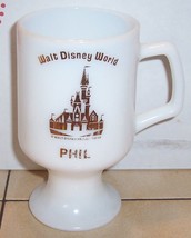 Vintage 80&#39;s Walt Disney World Souviner Phili Cup Rare OOP - $33.64