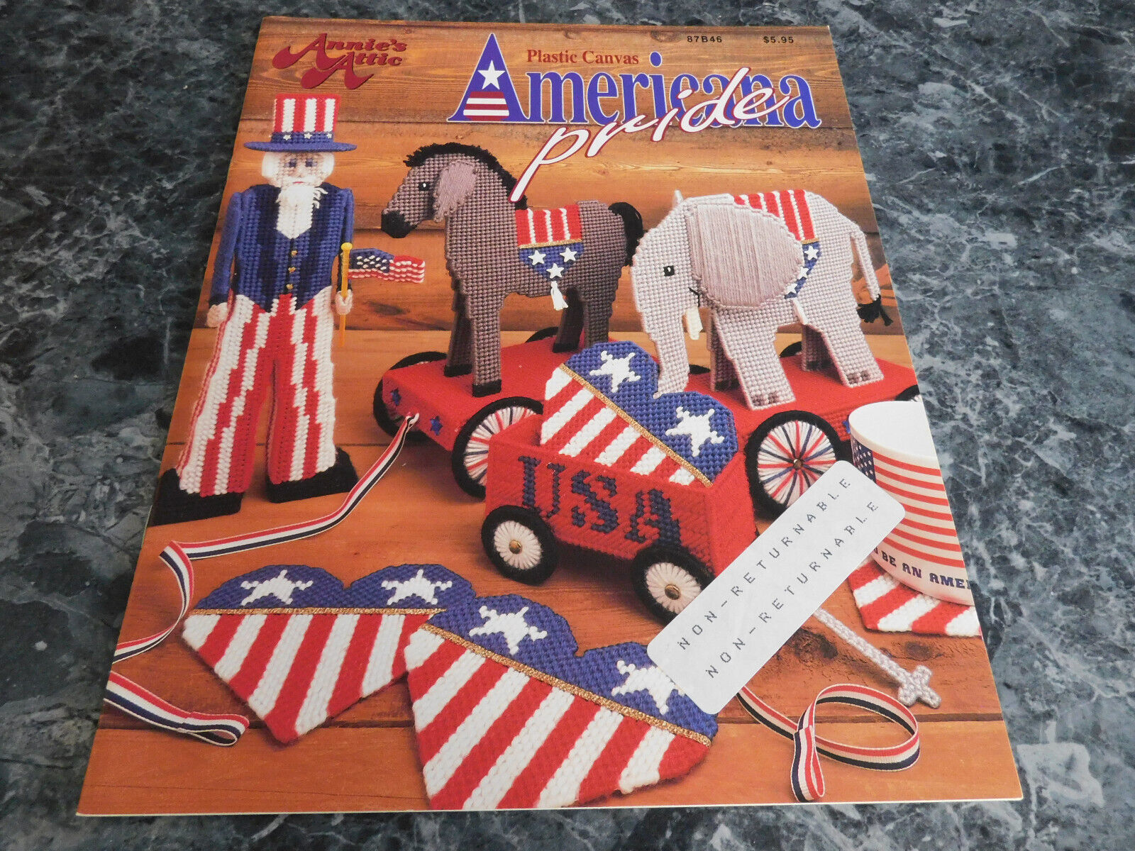 Plastic Canvas Americana Pride by Annie&#39;s Attic - $3.99