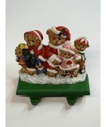 Unbranded Christmas Stocking Hanger Bear Family Bears - $8.56