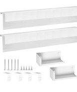 Baseboard Heater Cover 3-6 ft Adjustable Steel White + End Caps - Easy I... - $53.23 CAD
