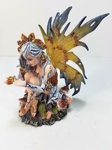 91473 Silver Fairy with Gray Hair and Flowers by Backwoods Lighting LLC - $45.21