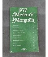 1977 Mercury Monarch Original Factory Owners Manual Booklet Well Preserv... - $345.26 MXN