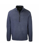 Eddie Bauer Men&#39;s Mountain Fleece 1/2-Zip Sweater (Retail $120) - £17.77 GBP