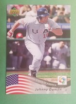 2006 Upper Deck World Baseball Classic Johnny Damon #8 USA FREE SHIPPING - £1.42 GBP