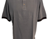 L.L. Bean Blue Short Sleeve Men&#39;s Polo Shirt Size L, NIP - £26.42 GBP