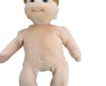 Ty Beanie Baby Chipper Doll Boy Doll Blue Eyes No Clothes 10 in - £5.41 GBP