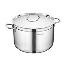 Korkmaz Alfa 2 Piece 11 Liter Stainless Steel Casserole Dish with Lid - £98.79 GBP