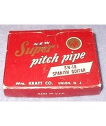 Vintage Wm Kratt Super Spanish Guitar Pitch Pipe SN-10 - $10.86 CAD