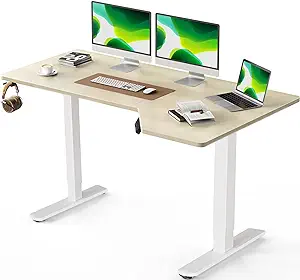 Memory Electric Height Adjustable Sit Stand Up Desk, Computer Workstatio... - $481.99