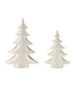 Porcelain Shimmer Pine Tree (Set of 2) - 708782 - $1,476.87 MXN