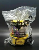 Happy Meal Toy Lego Batman Movie Robin / Catwoman Yellow Cup #3 in Bag - £8.54 GBP