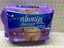 Always Discreet Max Large Underwear 17 Count Size Large - €39,05 EUR