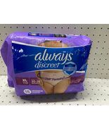 Always Discreet Max Large Underwear 17 Count Size Large - $836.81 MXN