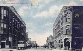 First Street Looking North Guthrie Oklahoma 1909 postcard - £5.55 GBP