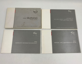 2003 Nissan Murano Owners Manual Handbook Set OEM A04B34024 - $13.49