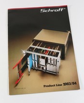 Vintage 1983/84 Schroff Product Line Computers Sales Brochure Catalog - £10.74 GBP