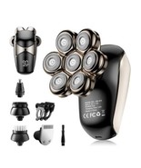 Detachable Head Shavers, SHPAVVER 5 in 1 Electric Razor IPX7 Waterproof ... - $19.79