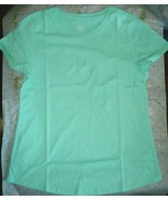 Wonder Nation Girls Essential Tee T-Shirt SMALL (6-6X) Green Fade Resistant - €8,43 EUR