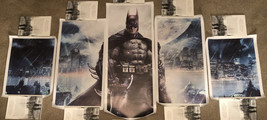 Batman Arkham Video Game Canvas Banner Display DC Comics Set Xbox Playstation - $98.99