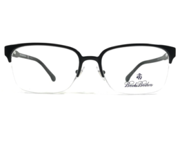 Brooks Brothers Eyeglasses Frames BB 1029 1639 Black Square Half Rim 54-... - $46.54