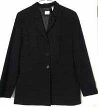 Liz Claiborne Emma &amp; James Black Jacket Dress Suit Ladies Sz 12 Professional - £23.90 GBP