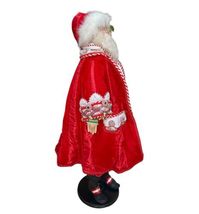 Katherine's Collection Wayne Kleski Santa Claus Doll 33" Stand Original Box image 6