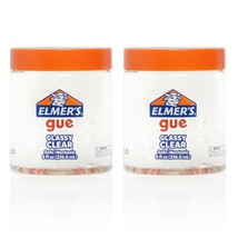 Elmer&#39;s Gue Premade Slime, Glassy Clear Slime, Great for Mixing in Add-i... - $27.99