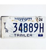2014 United States Mississippi Harrison County Trailer License Plate TLR... - €12,88 EUR