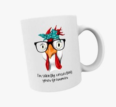 I&#39;m Secretly Correcting Your Grammar Coffee Mug Chicken Funny Gift - £7.52 GBP+