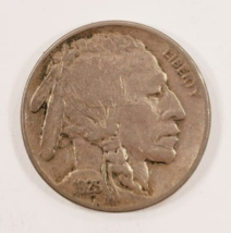 1925-S 5C Buffalo Nickel in Very Fine VF Condition, Strong vf Full 4 Dig... - $1,470.45 MXN