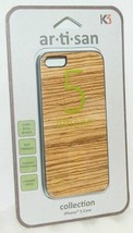 NEW Lot of 100 K3 Artisan REAL WOOD Shock Phone Case for Apple iPhone SE 5 5s - £107.12 GBP