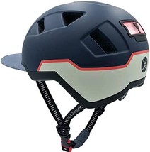 Xnito Bike Helmet With Led Lights - Urban Bicycle Helmet For Adults, Men,, Cpsc - £134.68 GBP