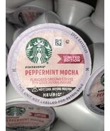 60 Starbucks Peppermint Mocha K Cups Keurig Coffee Limited Edition Bulk ... - €42,67 EUR