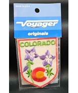 Vintage Voyager COLORADO Embroidered Sew On Patch Originals Series USA - $15.51