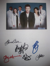 House MD Signed TV Pilot Script Screenplay X6 Autographs Hugh Laurie Omar Epps J - £13.47 GBP