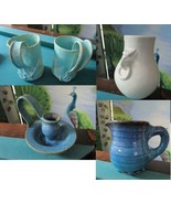 Pottery Studio Mugs Candle Holder Pitcher Creamer Vase Pick 1 - $41.01 CAD