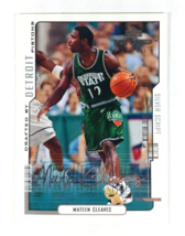 2000-01 Upper Deck MVP Silver Script Mateen Cleaves #199 Rookie RC - £1.45 GBP