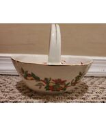 &#39;Christmas Bounty&#39; Ceramic Basket by AMC N.Y. N.Y. 200367, Vintage - $293.36 MXN