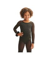 Justice Girls&#39; Long Sleeve Leotard &amp; Matching Scrunchie for Dance and Gy... - £15.79 GBP