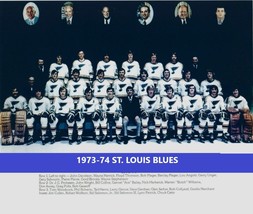 1973-74 ST. LOUIS BLUES TEAM 8X10 PHOTO HOCKEY PICTURE NHL - $4.94