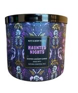 Bath And Body Works 3 Wick Candle Halloween Haunted Nights Scented Luminary - $49.49