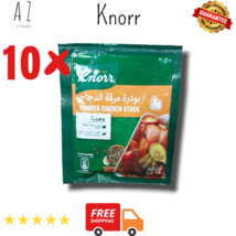 10 PCs Knorr chicken Natural powder stock 18 Gram HALAL كنور مرقة الدجاج... - £16.64 GBP