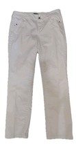 APT. 9  Women&#39;s Straight Leg White Denim Jeans Size 8  W32xL30&quot; - $254.88 MXN