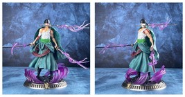 One Piiece Anime Figure BathBlood Rooronoa Zoro PVC 21cm Action Figure - £17.75 GBP