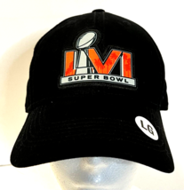 Super Bowl LVI Ceaser&#39;s Promo Baseball Hat Hook &amp; Loop Size LG NEW Rams Bengals - £12.97 GBP