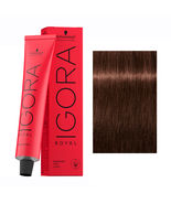 Schwarzkopf IGORA ROYAL Hair Color, 5-68 Light Brown Chocolate Red - £15.09 GBP